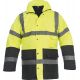 Parka polyester rétroréfléchissant 3M 180g/m² Jaune/bleu L 