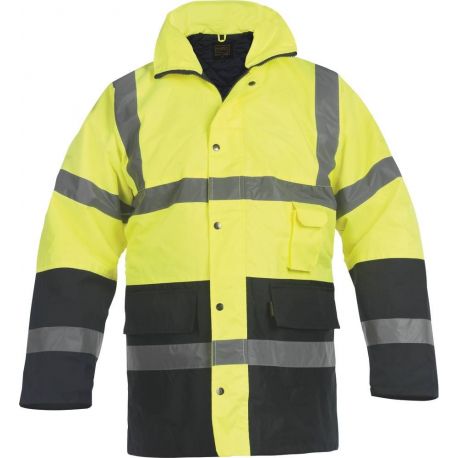 Parka polyester rétroréfléchissant 3M 180g/m² Jaune/bleu L 