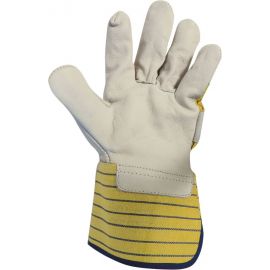 Gants docker fleur de bovin avec manchette renforcée T10 