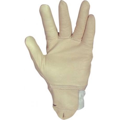 Gants de maitrise tout cuir fleur de bovin avec protège artère T9 