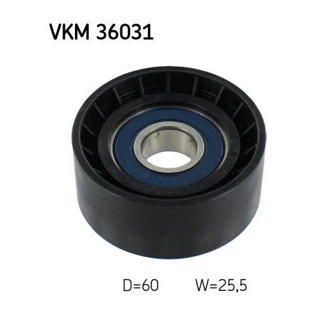 Galet enrouleur de courroie d'accessoire SKF - VKM36031