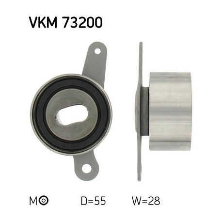 VKM73200 - Galet de distribution