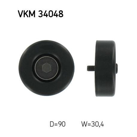 VKM34048 - Galet de distribution
