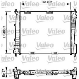 734462 Radiateur moteur VALEO