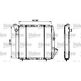 810851 Radiateur de moteur VALEO