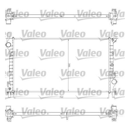 735043 Radiateur moteur VALEO