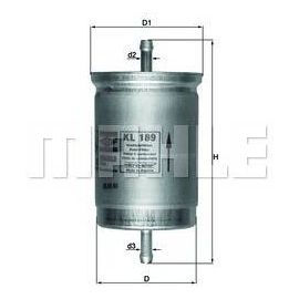 KL189 Filtre à carburant KNECHT FILTER