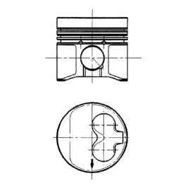 Piston 91429620 KOLBENSCHMIDT