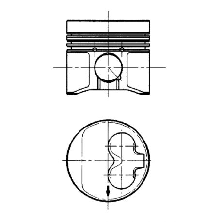 Piston 91429620 KOLBENSCHMIDT