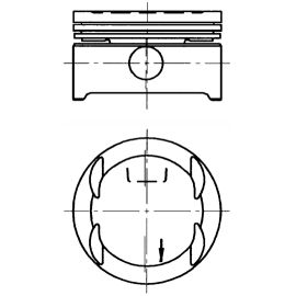 Piston KOLBENSCHMIDT 94 637 600