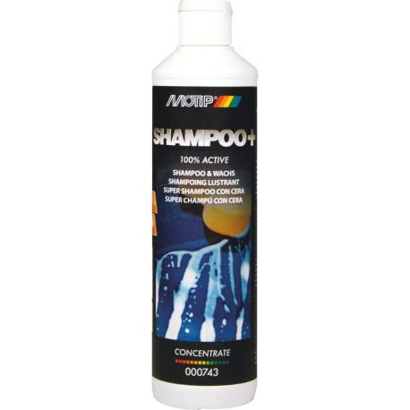 Shampoing lustrant avec de la cire - flacon de 500ml 