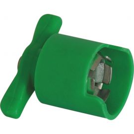 Robinet de batterie VL vert - lot de 25pc 