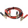 JEU CABLES DEMARRAGE CUIVRE 25MM2 3M00 PINCES LAITON 650A SACHET