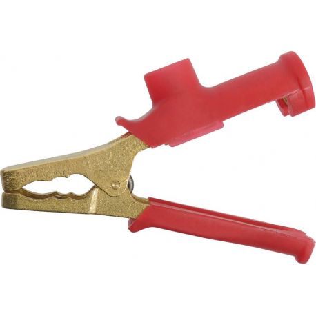 Pince bronze mors crocodile rouge 600A 180mm 