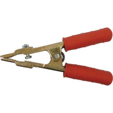 Pince bronze mors plat rouge 250A 143mm 