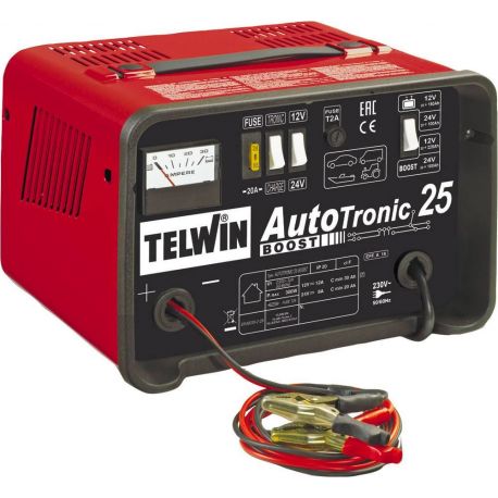 Chargeur de batterie automatique 12/24V 300W 18A - Autotronic 25 