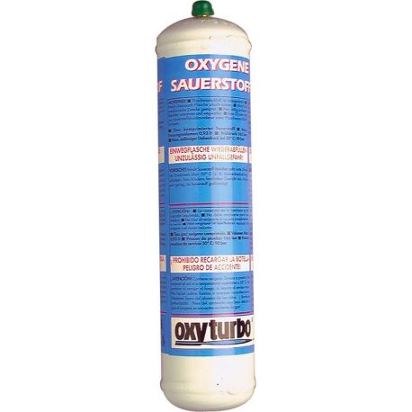 Bouteille d'oxygène 110L 110 bars filetage M12x1 