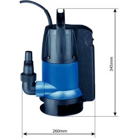 Pompe à eau immergée automatique PVC 230V 550W avec flotteur intégré 
