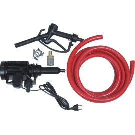 Pompe à gasoil 230V 35L/min pour fût - en kit 