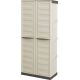 Armoire PVC 2 portes et 3 étagères 700x390x1655mm 