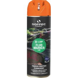 Peinture de marquage forestier 12 à 24 mois orange fluo - aérosol 500ml 