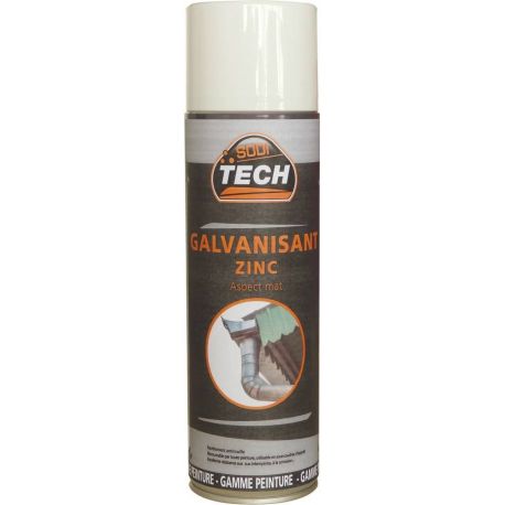 Galvanisant zinc mat - aérosol de 500ml 