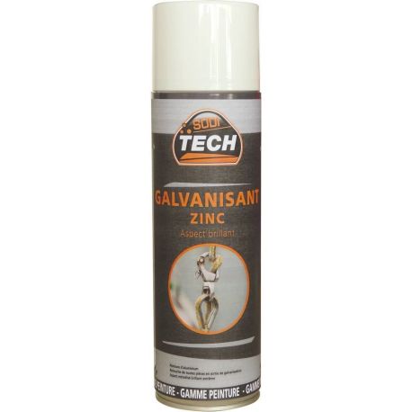 Galvanisant zinc brillant - aérosol de 500ml 