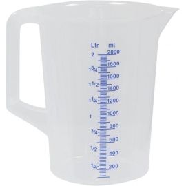 MESURE 2 LITRES GRADUEE-TRANSPARENT