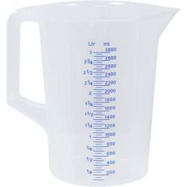 MESURE 3 LITRES GRADUEE-TRANSPARENT