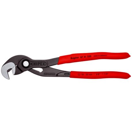 CLE AJUSTABLE AVEC EFFET CLIQUET KNIPEX 