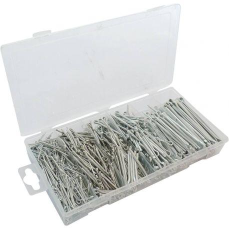 Goupilles fendues de 1,6 à 4mm - coffret de 1000pc 