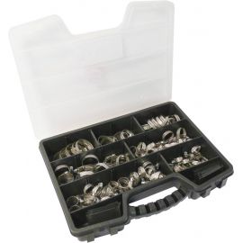 Collier à crémaillère acier inox 304 9mm de 8 à 50mm - coffret de 100pc 