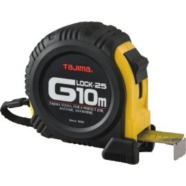 MESURE 10M 25MM G LOCK JAUNE *TAJIMA*