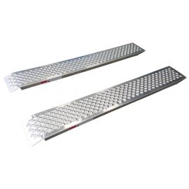 Rampes aluminium 400Kg 1500mm - lot de 2pc 