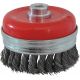 Brosse forme coupe boisseaux M14 100mm mêches torsadées 