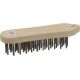 Brosse métallique violon fil acier 5 rangs 210mm 