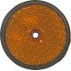 Catadioptre rond 60mm orange à  fixer 