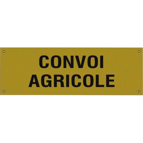 Panneau convoi agricole souple toile PVC 1200x400mm 