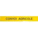 Panneau convoi agricole rigide 1900x250mm 