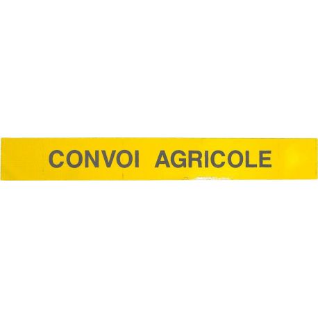 Panneau convoi agricole rigide 1900x250mm 