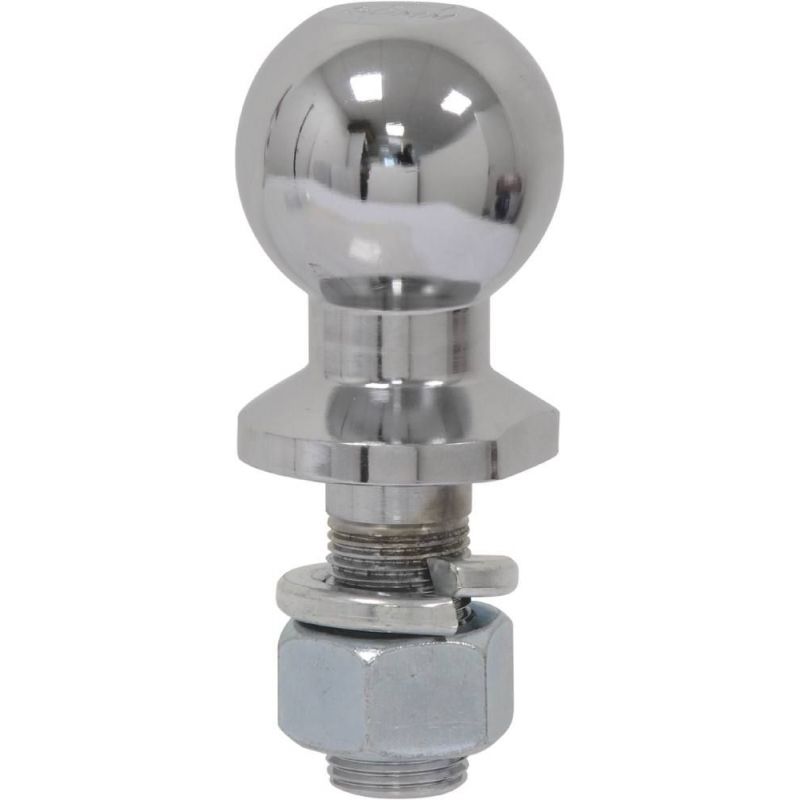 SPOTLIGHT BOULE D'ATTELAGE REMORQUE, ROTULE DROITE 50MM - ECROU DE BLOCAGE  22MM - COMPATIBLE TOUS TYPES DE