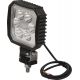 Phare de travail carré LED 10/30V 12W 1500lumens/boitier carbone 