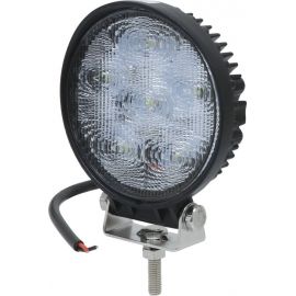 Phare de travail rond LED 10/32V 18W 1200lumens faisceau large 