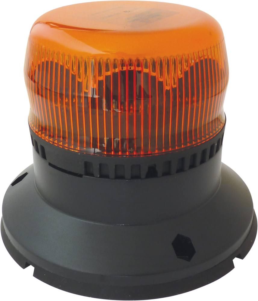 Gyrophares orange LED et 2 phares de travail LED carré