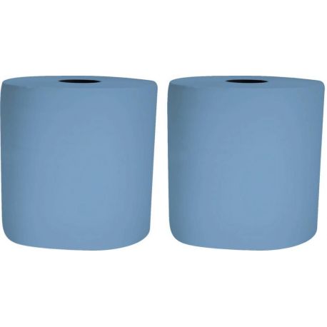 Ouate bleue 1000 formats 3 plis 260x350mm - lot de 2 bobines 