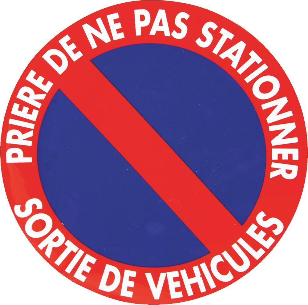 PANNEAU STATIONNEMENT INTERDIT