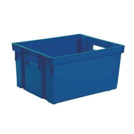 BAC DE RANGEMENT BLEU 50L 560X410X295MM EDA